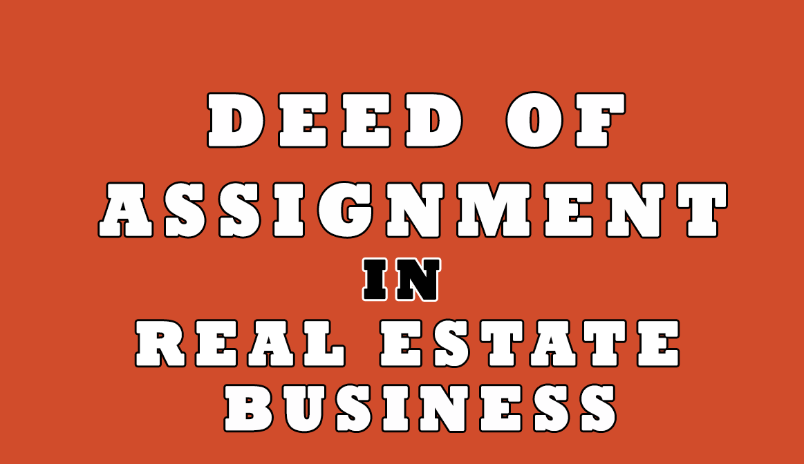 how to get deed of assignment in nigeria