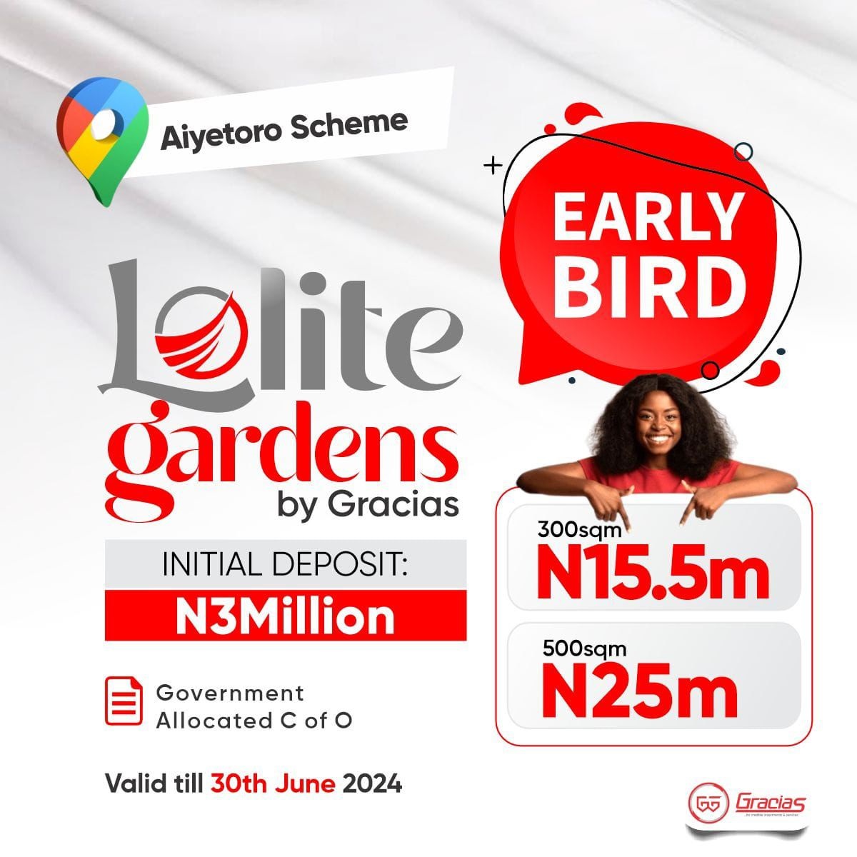 Lolite Gardens is strategically located near renowned landmarks like Amen Estate, Pan Atlantic University, Lekki Deep Sea Port, and Alaro City, Epe.