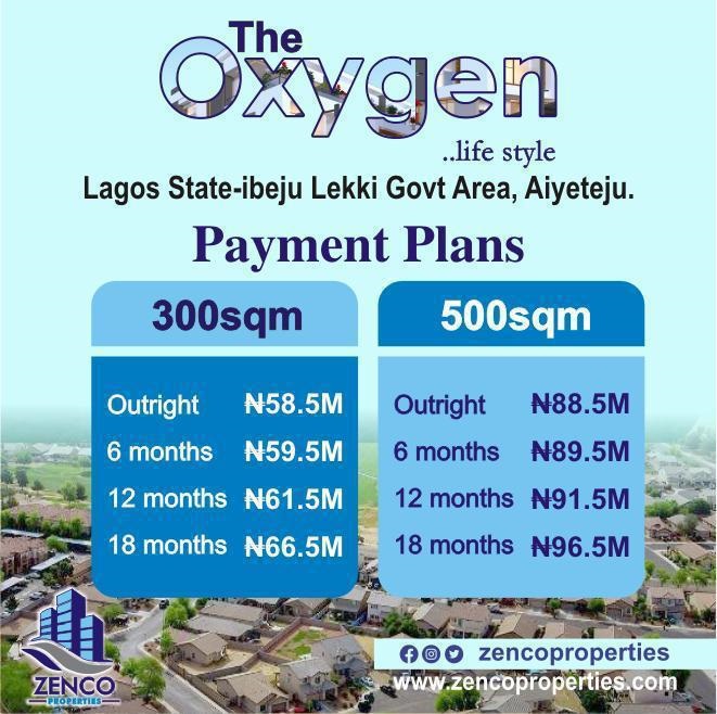 The Oxygen Estate: Luxury Living Meets Resort Lifestyle in Lekki-Epe Expressway