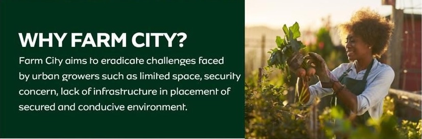 Farm City is more than just land; it's a comprehensive agribusiness solution designed to address the challenges faced by urban growers.