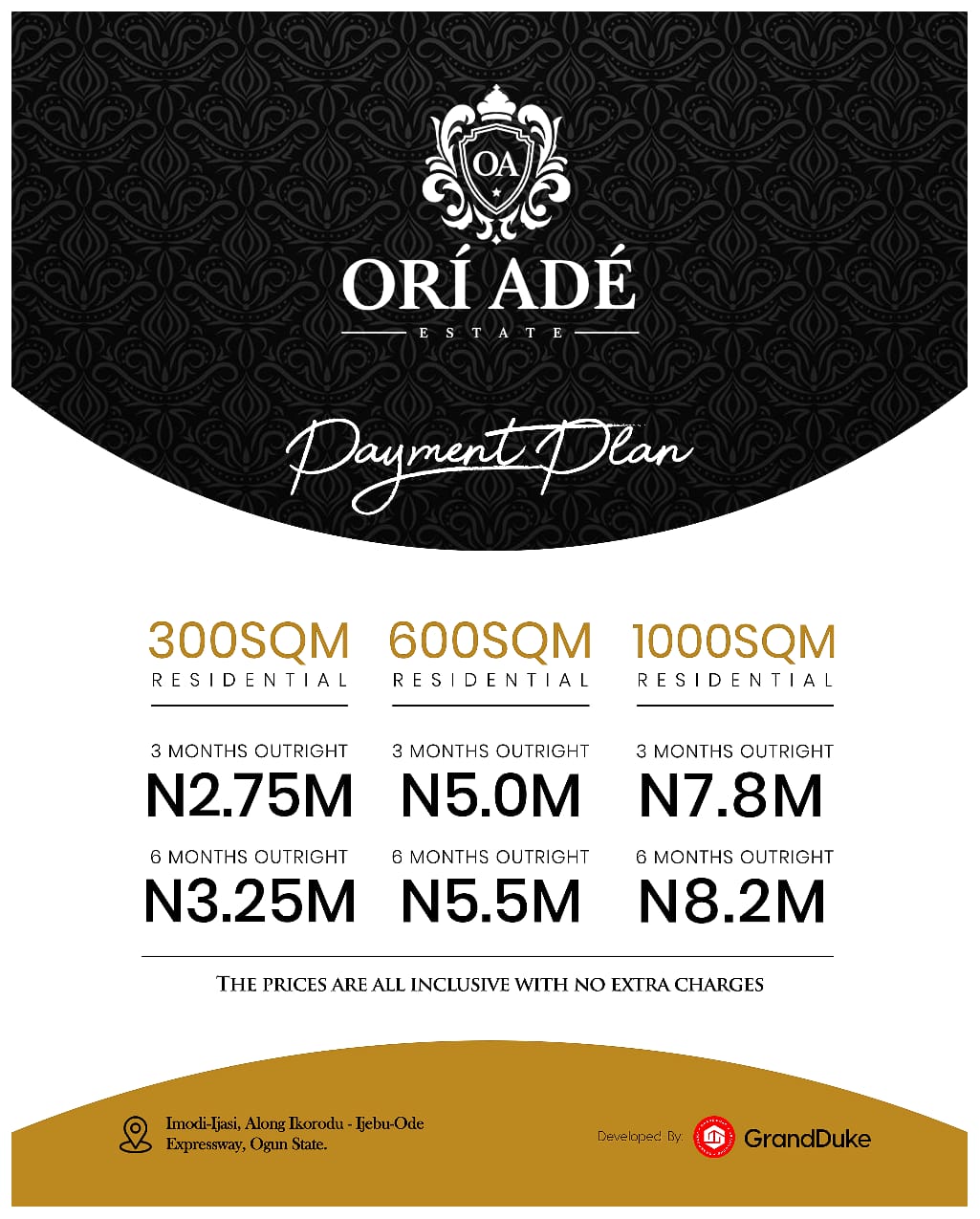 Ori Ade Estate. This exclusive residential haven, nestled in the serene environs of Imodi-Ijasi, Ijebu Ode, Ogun State