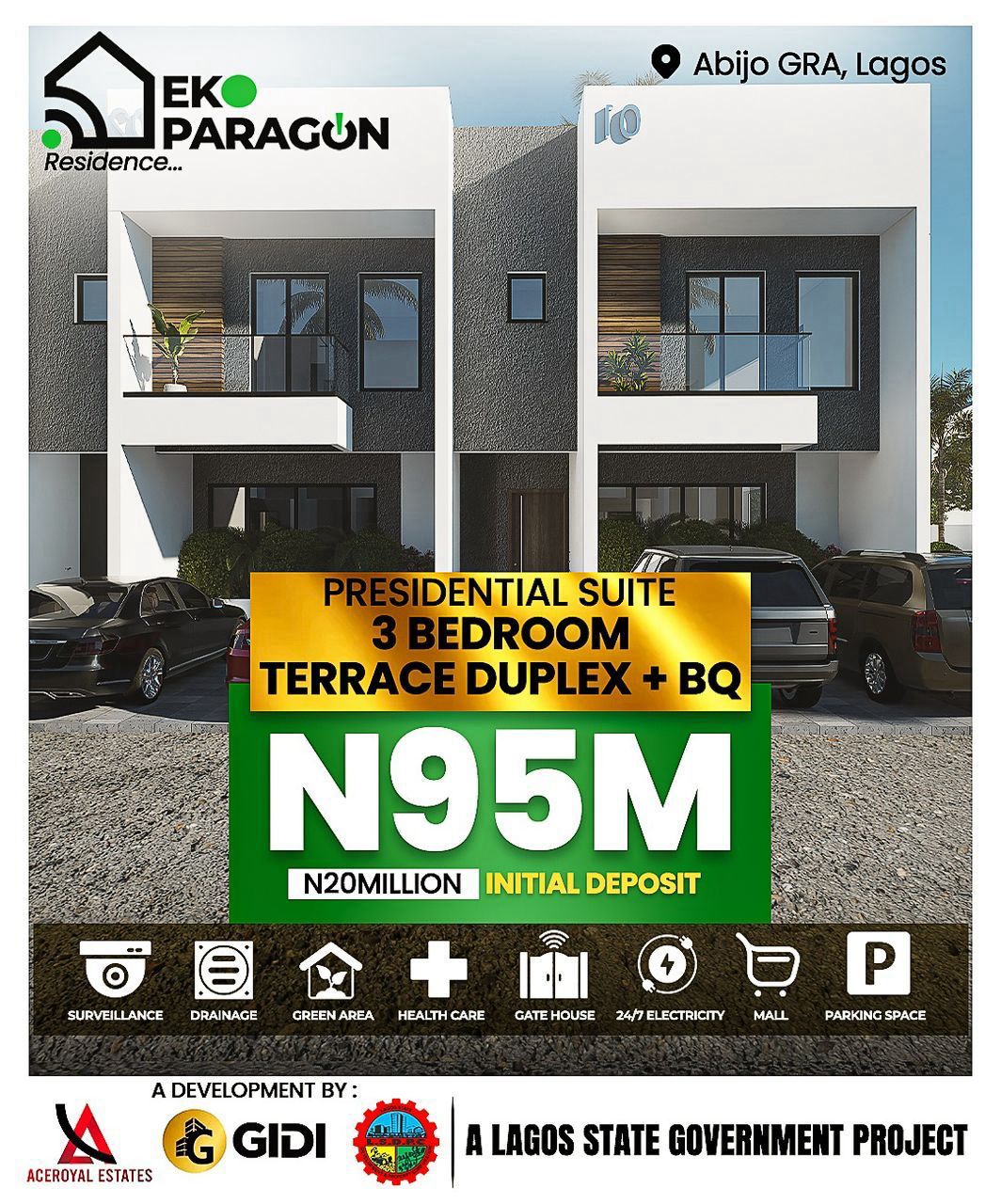 Eko Paragon Residence. A Luxury Living in Abijo G.R.A, a private residence with the unparalleled amenities and service of a world-class hotel